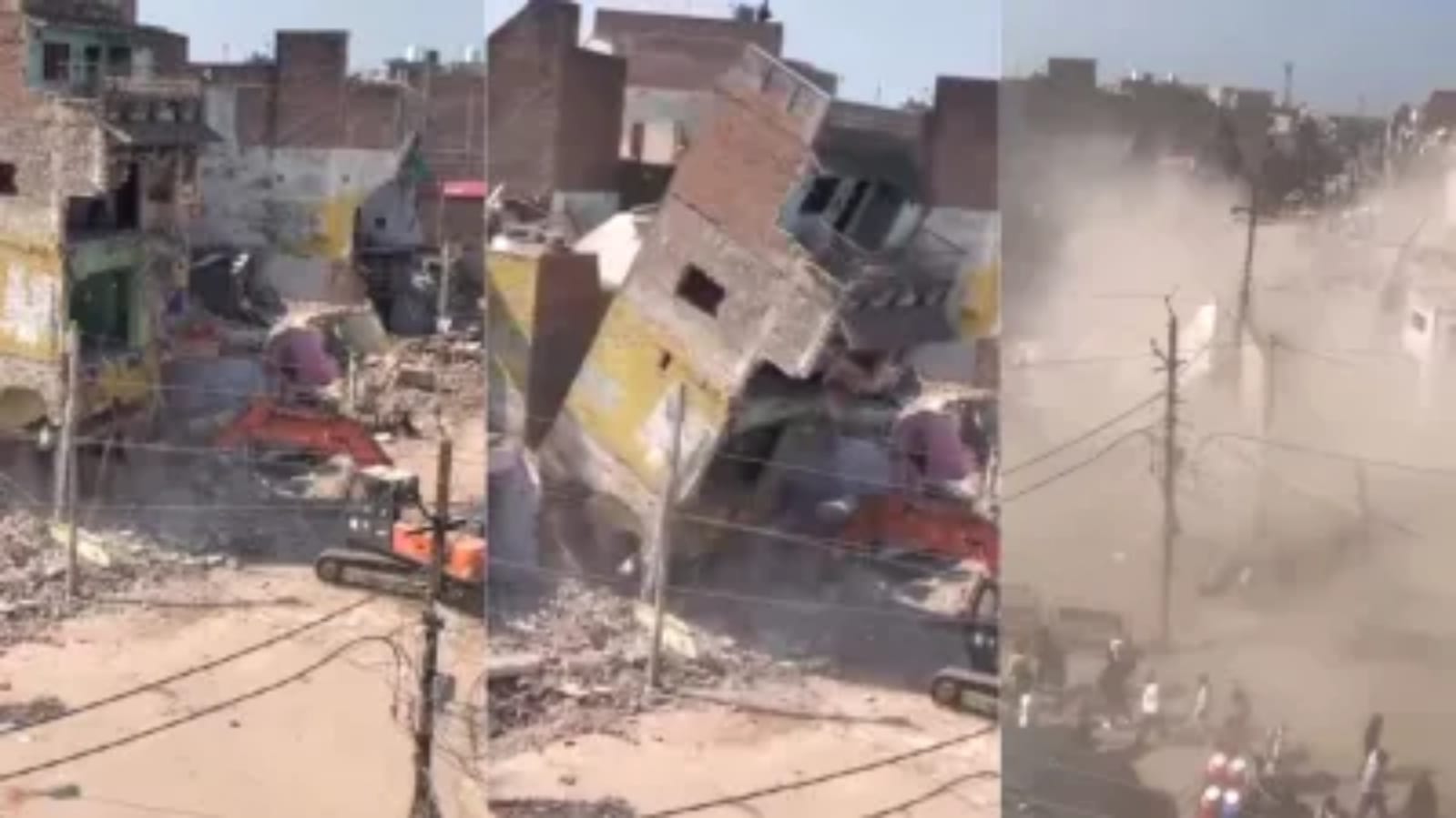 बुलडोजर कार्रवाई पर मौत मंडराई: बहुमंजिला इमारत ढही, अफसरों में शुरू हुआ आरोप-प्रत्यारोप