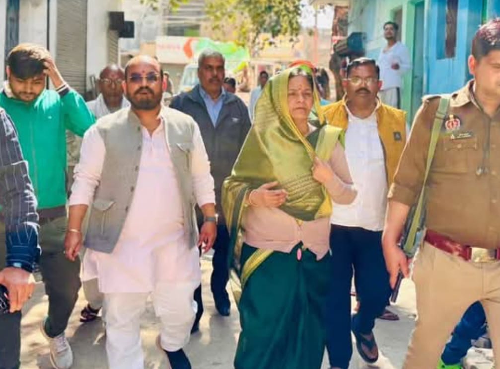 पालिकाध्यक्ष मालती ने किया निर्माण कार्यों का औचक निरीक्षण,लापरवाही नहीं बर्दाश्त