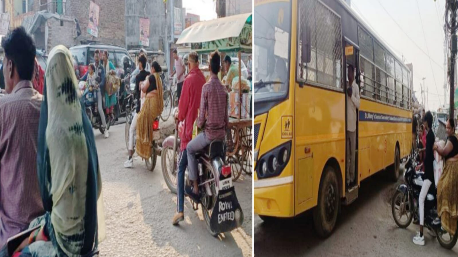 बांदा में ट्रैफिक व्यवस्था की बदहाली, 23 साल बाद भी नहीं सुधरी स्थिति